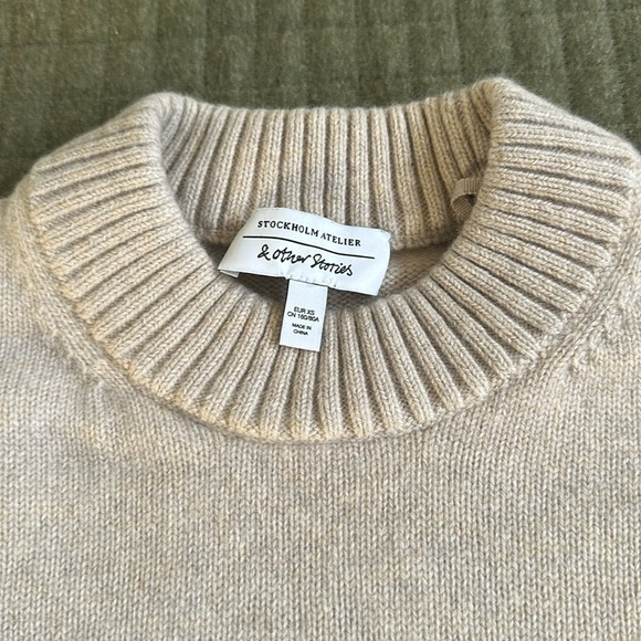 euc and other stories wool stripe sweater - Picture 3 of 8